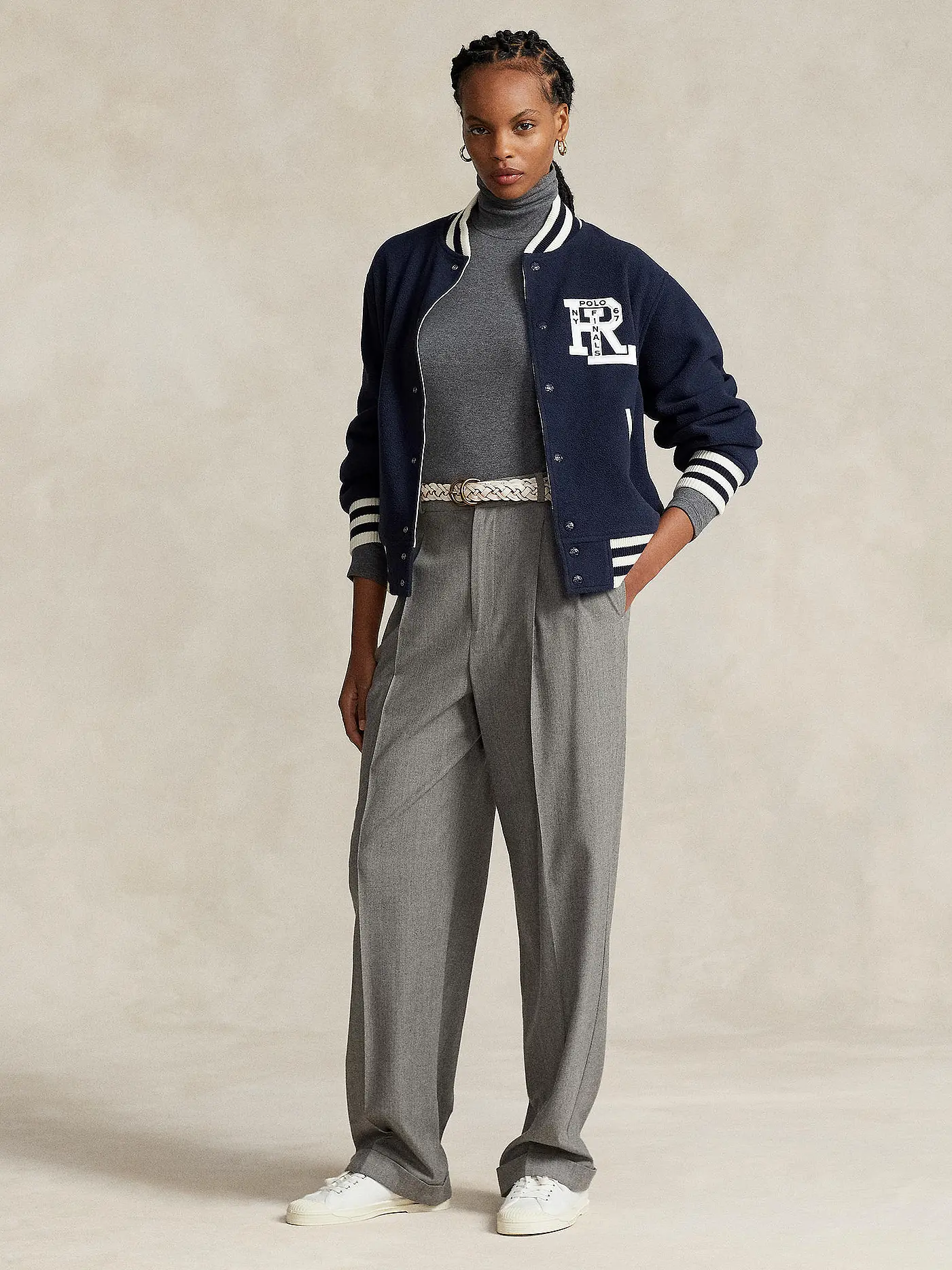 POLO RALPH LAUREN | Rollkragenshirt | grau